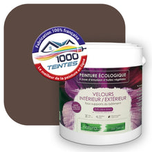 Charger l'image dans la galerie, Peinture écologique Natura Tassili® Les Rouges (L'Atelier by Edicolor 101E/101-E/101E1) Intérieur/Extérieur VELOURS
