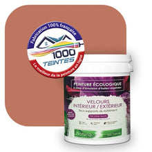 Charger l'image dans la galerie, Peinture écologique Natura Tassili® Les Rouges (L'Atelier by Edicolor 102A/102-A/102A1) Intérieur/Extérieur VELOURS