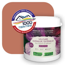 Charger l'image dans la galerie, Peinture écologique Natura Tassili® Les Rouges (L'Atelier by Edicolor 102A/102-A/102A1) Intérieur/Extérieur VELOURS