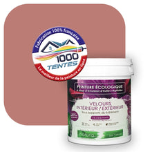 Charger l'image dans la galerie, Peinture écologique Natura Tassili® Les Rouges (L'Atelier by Edicolor 103E/103-E/103E1) Intérieur/Extérieur VELOURS
