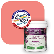 Charger l'image dans la galerie, Peinture écologique Natura Tassili® Les Rouges (L'Atelier by Edicolor 106A/106-A/106A1) Intérieur/Extérieur VELOURS