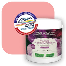 Charger l'image dans la galerie, Peinture écologique Natura Tassili® Les Rouges (L'Atelier by Edicolor 111C/111-C/111C1) Intérieur/Extérieur VELOURS