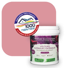 Charger l'image dans la galerie, Peinture écologique Natura Tassili® Les Rouges (L'Atelier by Edicolor 115B/115-B/115B1) Intérieur/Extérieur VELOURS