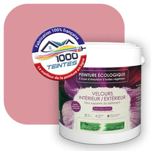 Charger l'image dans la galerie, Peinture écologique Natura Tassili® Les Rouges (L'Atelier by Edicolor 115B/115-B/115B1) Intérieur/Extérieur VELOURS