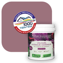 Charger l'image dans la galerie, Peinture écologique Natura Tassili® Les Rouges (L'Atelier by Edicolor 116D/116-D/116D1) Intérieur/Extérieur VELOURS