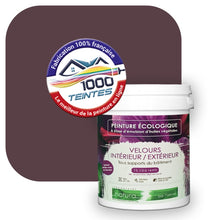 Charger l'image dans la galerie, Peinture écologique Natura Tassili® Les Rouges (L'Atelier by Edicolor 117E/117-E/117E1) Intérieur/Extérieur VELOURS