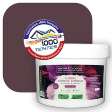 Charger l'image dans la galerie, Peinture écologique Natura Tassili® Les Rouges (L'Atelier by Edicolor 117E/117-E/117E1) Intérieur/Extérieur VELOURS