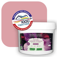 Charger l'image dans la galerie, Peinture écologique Natura Tassili® Les Rouges (L'Atelier by Edicolor 118B/118-B/118B1) Intérieur/Extérieur VELOURS