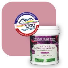 Charger l'image dans la galerie, Peinture écologique Natura Tassili® Les Rouges (L'Atelier by Edicolor 118C/118-C/118C1) Intérieur/Extérieur VELOURS