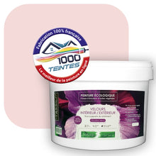 Charger l'image dans la galerie, Peinture écologique Natura Tassili® Les Rouges (L'Atelier by Edicolor 119B/119-B/119B1) Intérieur/Extérieur VELOURS