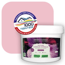 Charger l'image dans la galerie, Peinture écologique Natura Tassili® Les Rouges (L'Atelier by Edicolor 119C/119-C/119C1) Intérieur/Extérieur VELOURS