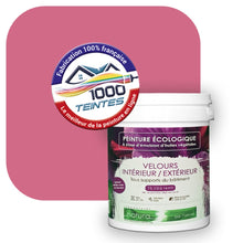 Charger l'image dans la galerie, Peinture écologique Natura Tassili® Les Rouges (L'Atelier by Edicolor 119E/119-E/119E1) Intérieur/Extérieur VELOURS