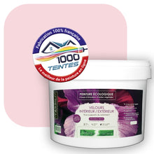 Charger l'image dans la galerie, Peinture écologique Natura Tassili® Les Rouges (L'Atelier by Edicolor 120B/120-B/120B1) Intérieur/Extérieur VELOURS