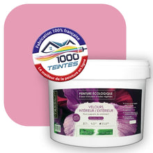 Charger l'image dans la galerie, Peinture écologique Natura Tassili® Les Rouges (L'Atelier by Edicolor 120D/120-D/120D1) Intérieur/Extérieur VELOURS