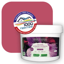 Charger l'image dans la galerie, Peinture écologique Natura Tassili® Les Rouges (L'Atelier by Edicolor 121B/121-B/121B1) Intérieur/Extérieur VELOURS