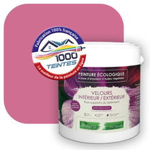 Charger l'image dans la galerie, Peinture écologique Natura Tassili® Les Violets (L'Atelier by Edicolor 122D/122-D/122D1) Intérieur/Extérieur VELOURS