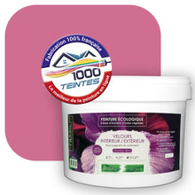 Charger l'image dans la galerie, Peinture écologique Natura Tassili® Les Violets (L'Atelier by Edicolor 122D/122-D/122D1) Intérieur/Extérieur VELOURS
