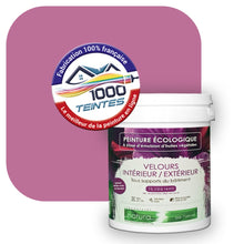 Charger l'image dans la galerie, Peinture écologique Natura Tassili® Les Violets (L'Atelier by Edicolor 123B/123-B/123B1) Intérieur/Extérieur VELOURS