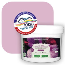 Charger l'image dans la galerie, Peinture écologique Natura Tassili® Les Violets (L'Atelier by Edicolor 124A/124-A/124A1) Intérieur/Extérieur VELOURS