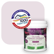 Charger l'image dans la galerie, Peinture écologique Natura Tassili® Les Violets (L'Atelier by Edicolor 126A/126-A/126A1) Intérieur/Extérieur VELOURS