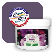Charger l'image dans la galerie, Peinture écologique Natura Tassili® Les Violets (L'Atelier by Edicolor 128E/128-E/128E1) Intérieur/Extérieur VELOURS