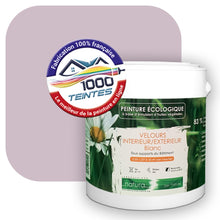 Charger l'image dans la galerie, Peinture écologique Natura Tassili® Les Violets (L'Atelier by Edicolor 131C/131-C/131C1) Intérieur/Extérieur VELOURS