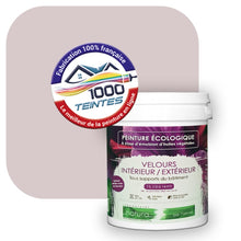 Charger l'image dans la galerie, Peinture écologique Natura Tassili® Les Violets (L'Atelier by Edicolor 132B/132-B/132B1) Intérieur/Extérieur VELOURS