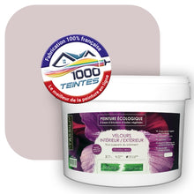 Charger l'image dans la galerie, Peinture écologique Natura Tassili® Les Violets (L'Atelier by Edicolor 132B/132-B/132B1) Intérieur/Extérieur VELOURS