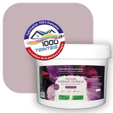 Charger l'image dans la galerie, Peinture écologique Natura Tassili® Les Violets (L'Atelier by Edicolor 132C/132-C/132C1) Intérieur/Extérieur VELOURS