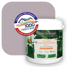 Charger l'image dans la galerie, Peinture écologique Natura Tassili® Les Violets (L'Atelier by Edicolor 133B/133-B/133B1) Intérieur/Extérieur VELOURS
