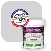 Charger l'image dans la galerie, Peinture écologique Natura Tassili® Les Violets (L'Atelier by Edicolor 135A/135-A/135A1) Intérieur/Extérieur VELOURS