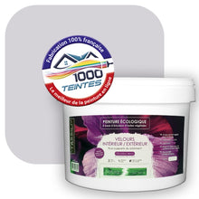 Charger l'image dans la galerie, Peinture écologique Natura Tassili® Les Violets (L'Atelier by Edicolor 135A/135-A/135A1) Intérieur/Extérieur VELOURS