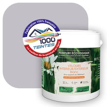 Charger l'image dans la galerie, Peinture écologique Natura Tassili® Les Violets (L'Atelier by Edicolor 135B/135-B/135B1) Intérieur/Extérieur VELOURS