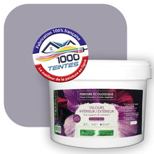 Charger l'image dans la galerie, Peinture écologique Natura Tassili® Les Violets (L'Atelier by Edicolor 135C/135-C/135C1) Intérieur/Extérieur VELOURS