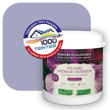 Charger l'image dans la galerie, Peinture écologique Natura Tassili® Les Violets (L'Atelier by Edicolor 137B/137-B/137B1) Intérieur/Extérieur VELOURS