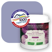 Charger l'image dans la galerie, Peinture écologique Natura Tassili® Les Violets (L'Atelier by Edicolor 137C/137-C/137C1) Intérieur/Extérieur VELOURS
