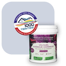 Charger l'image dans la galerie, Peinture écologique Natura Tassili® Les Violets (L'Atelier by Edicolor 138A/138-A/138A1) Intérieur/Extérieur VELOURS