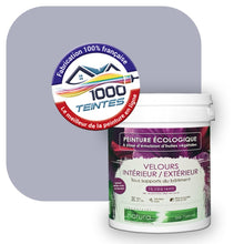 Charger l'image dans la galerie, Peinture écologique Natura Tassili® Les Violets (L'Atelier by Edicolor 139C/139-C/139C1) Intérieur/Extérieur VELOURS