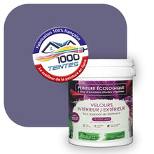 Charger l'image dans la galerie, Peinture écologique Natura Tassili® Les Violets (L'Atelier by Edicolor 139E/139-E/139E1) Intérieur/Extérieur VELOURS