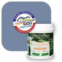 Charger l'image dans la galerie, Peinture écologique Natura Tassili® Les Bleus (L'Atelier by Edicolor 144B/144-B/144B1) Intérieur/Extérieur VELOURS