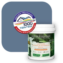 Charger l'image dans la galerie, Peinture écologique Natura Tassili® Les Bleus (L'Atelier by Edicolor 144C/144-C/144C1) Intérieur/Extérieur VELOURS