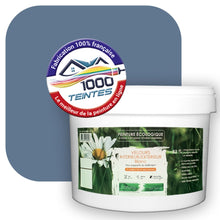 Charger l'image dans la galerie, Peinture écologique Natura Tassili® Les Bleus (L'Atelier by Edicolor 144C/144-C/144C1) Intérieur/Extérieur VELOURS