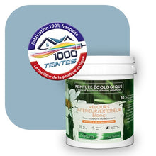 Charger l'image dans la galerie, Peinture écologique Natura Tassili® Les Bleus (L'Atelier by Edicolor 153C/153-C/153C1) Intérieur/Extérieur VELOURS