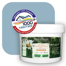 Charger l'image dans la galerie, Peinture écologique Natura Tassili® Les Bleus (L'Atelier by Edicolor 153C/153-C/153C1) Intérieur/Extérieur VELOURS