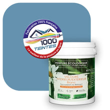 Charger l'image dans la galerie, Peinture écologique Natura Tassili® Les Bleus (L'Atelier by Edicolor 154C/154-C/154C1) Intérieur/Extérieur VELOURS