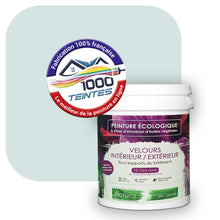 Charger l'image dans la galerie, Peinture écologique Natura Tassili® Les Bleus (L'Atelier by Edicolor 157A/157-A/157A1) Intérieur/Extérieur VELOURS