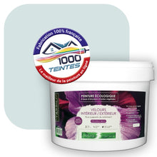 Charger l'image dans la galerie, Peinture écologique Natura Tassili® Les Bleus (L'Atelier by Edicolor 157A/157-A/157A1) Intérieur/Extérieur VELOURS
