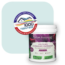 Charger l'image dans la galerie, Peinture écologique Natura Tassili® Les Bleus (L'Atelier by Edicolor 159A/159-A/159A1) Intérieur/Extérieur VELOURS