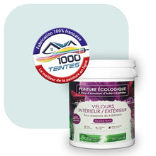 Charger l'image dans la galerie, Peinture écologique Natura Tassili® Les Bleus (L'Atelier by Edicolor 161A/161-A/161A1) Intérieur/Extérieur VELOURS