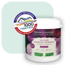 Charger l'image dans la galerie, Peinture écologique Natura Tassili® Les Bleus (L'Atelier by Edicolor 163A/163-A/163A1) Intérieur/Extérieur VELOURS